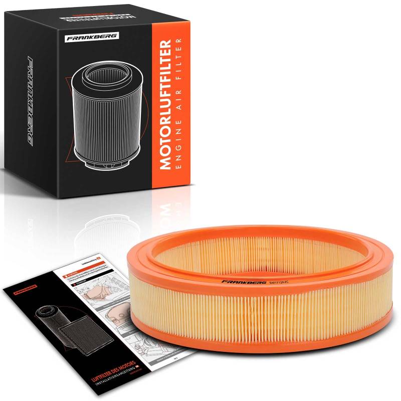 Frankberg Luftfilter Motorluftfilter Benzin Kompatibel mit Doblo MPV 119 223 1.2L 2001-2005 Punto 188 1.2L 1999-2010 Y 840 1.2L 2000-2003 10 1.2L 2005-2024 Replace# 46536222 von Frankberg