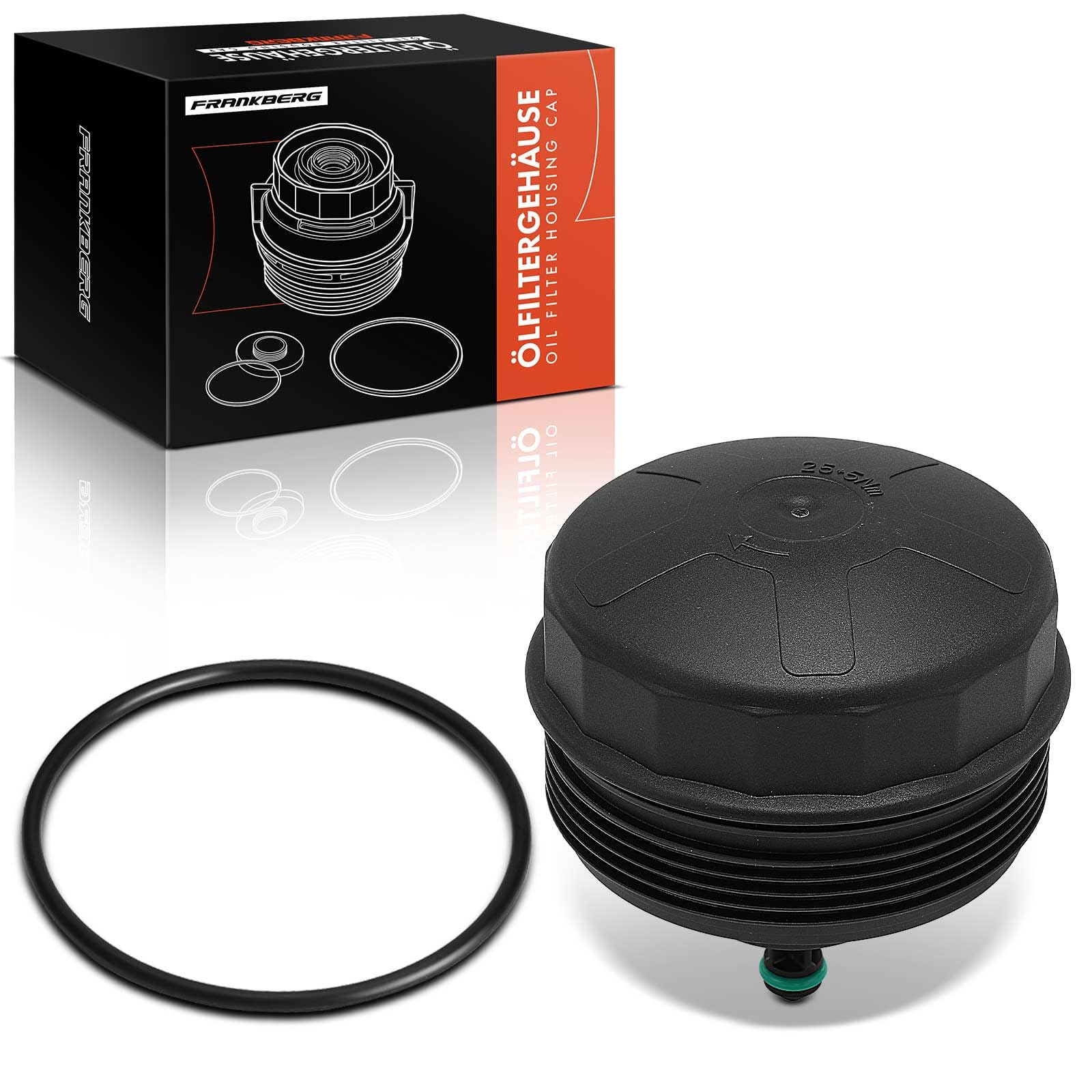 Frankberg Ölfiltergehäuse Kompatibel mit 3er E90 3er Coupe E92 5er E60 X3 E83 Z4 Coupe E86 1er F21 2 Cabriolet F23 4 Cabriolet F33 F83 Replace# 11427525334 Frankberg Ölfiltergehäuse Kompatibel mit 3er E90 3er Coupe E92 5er E60 X3 E83 Z4 Coupe E86 1er F21 2 Cabriolet F23 4 Cabriolet F33 F83 Replace# 11427525334 von Frankberg