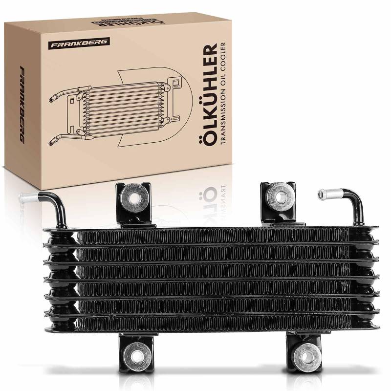 Frankberg Ölkühler Motoröl Vorne Kompatibel mit Juke F15 1.6L Benzin 2010-2019 Cube Z12 1.6L Benzin 2009-2014 Tiida Stufenheck C12 1.6L Benzin 2011-2016 Replace# 216061KX5A von Frankberg