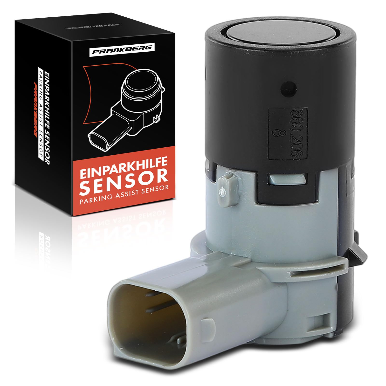 Frankberg Parksensor Einparkhilfe Hinterachse 3-Polig Kompatibel mit 7er E65 E66 E67 730 735 740 745 750 760 2001-2008 Parking Asist Sensor 7er E65 E66 E67 2001-2008 Replace# 66200309542 von Frankberg