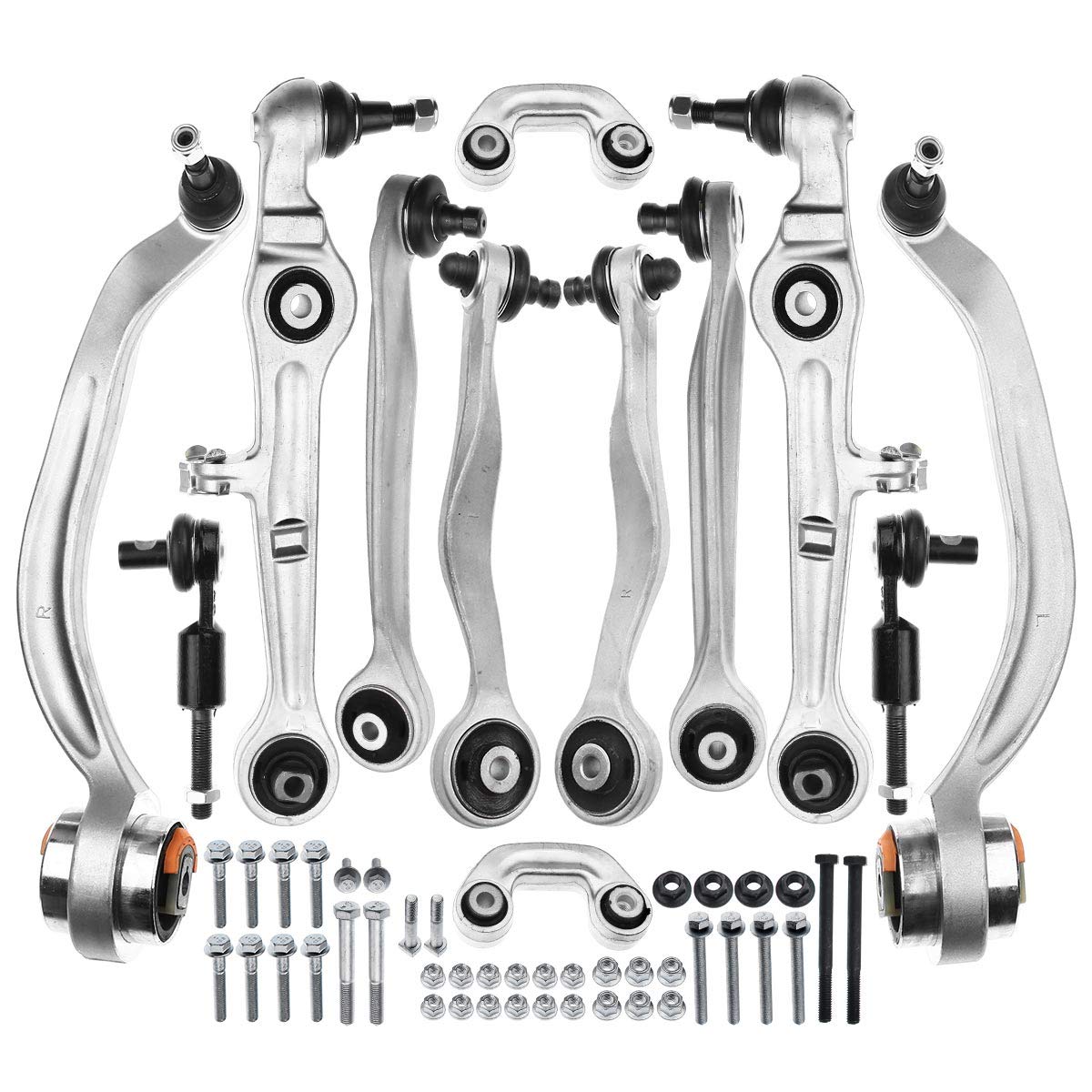 Frankberg Querlenker Satz Vorne Kompatibel mit A4 8E2 8EC B6 B7 2000-2008 A4 Avant 8ED 8E5 B6 B7 2001-2008 A4 Cabriolet 8H7 B6 8HE B7 2002-2009 Replace# 8E0498998 Frankberg Querlenker Satz Vorne Kompatibel mit A4 8E2 8EC B6 B7 2000-2008 A4 Avant 8ED 8E5 B6 B7 2001-2008 A4 Cabriolet 8H7 B6 8HE B7 2002-2009 Replace# 8E0498998 von Frankberg