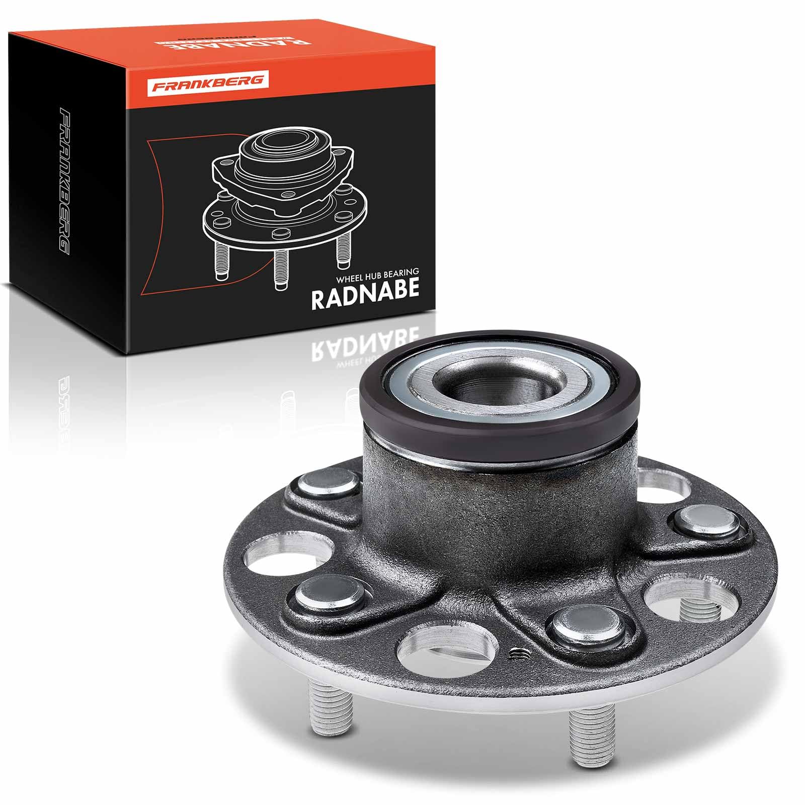 Frankberg 1x Radnabe Radlagersatz mit Integriertem ABS Sensor Hinterachse mit integriertem ABS-Sensor Kompatibel mit FR-V BE 1.7-2.2L 2004-2009 Replace# 42200SJF951 Frankberg 1x Radnabe Radlagersatz mit Integriertem ABS Sensor Hinterachse mit integriertem ABS-Sensor Kompatibel mit FR-V BE 1.7-2.2L 2004-2009 Replace# 42200SJF951 von Frankberg