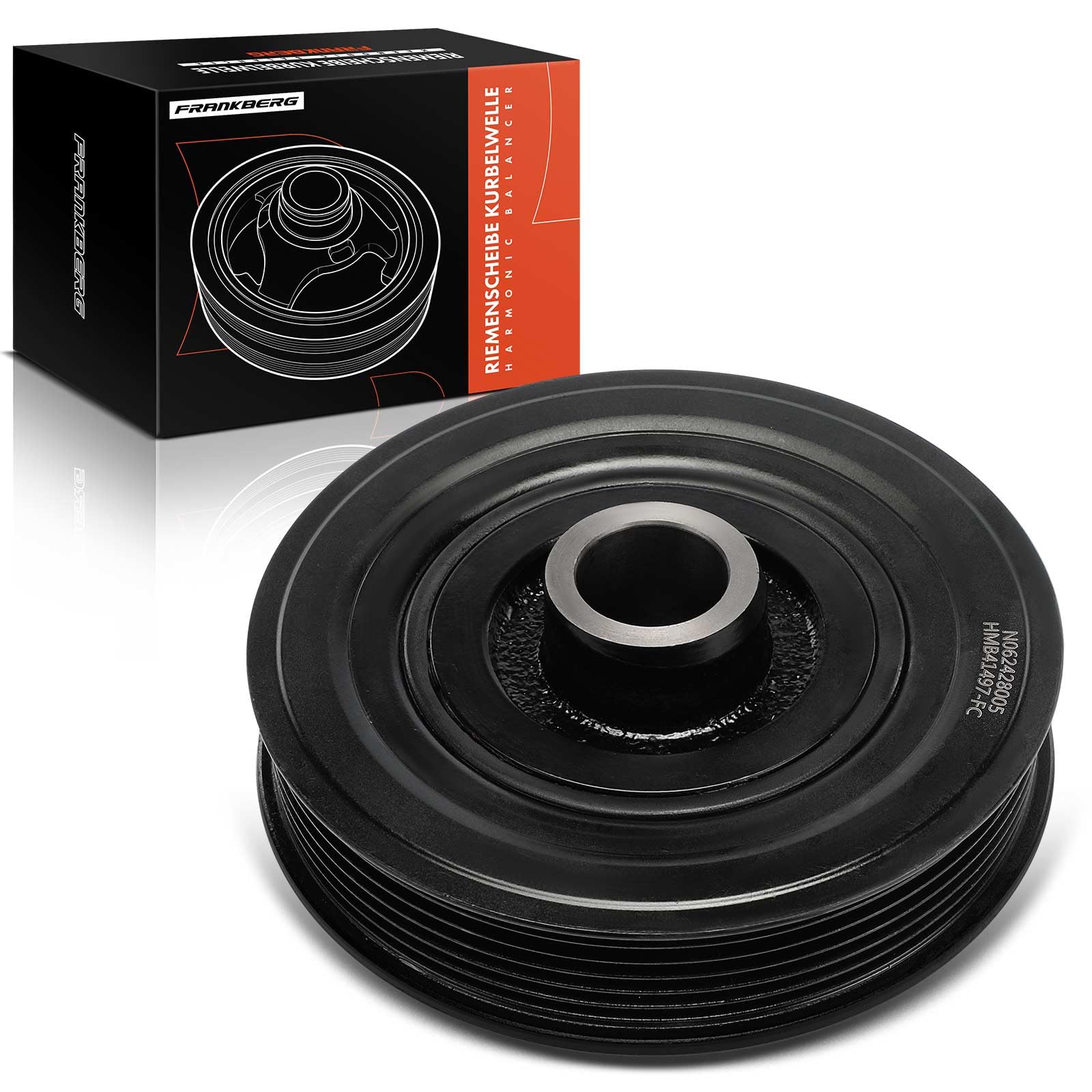 Frankberg Riemenscheibe Kurbelwelle Kompatibel mit 3er E46 E92 A6 4G2 4GC Focus DAW DBW Sportage JE KM Aven.sis T25 B-Klasse W245 Micra III K12 147 937 Replace# 1141497 Frankberg Riemenscheibe Kurbelwelle Kompatibel mit 3er E46 E92 A6 4G2 4GC Focus DAW DBW Sportage JE KM Aven.sis T25 B-Klasse W245 Micra III K12 147 937 Replace# 1141497 von Frankberg