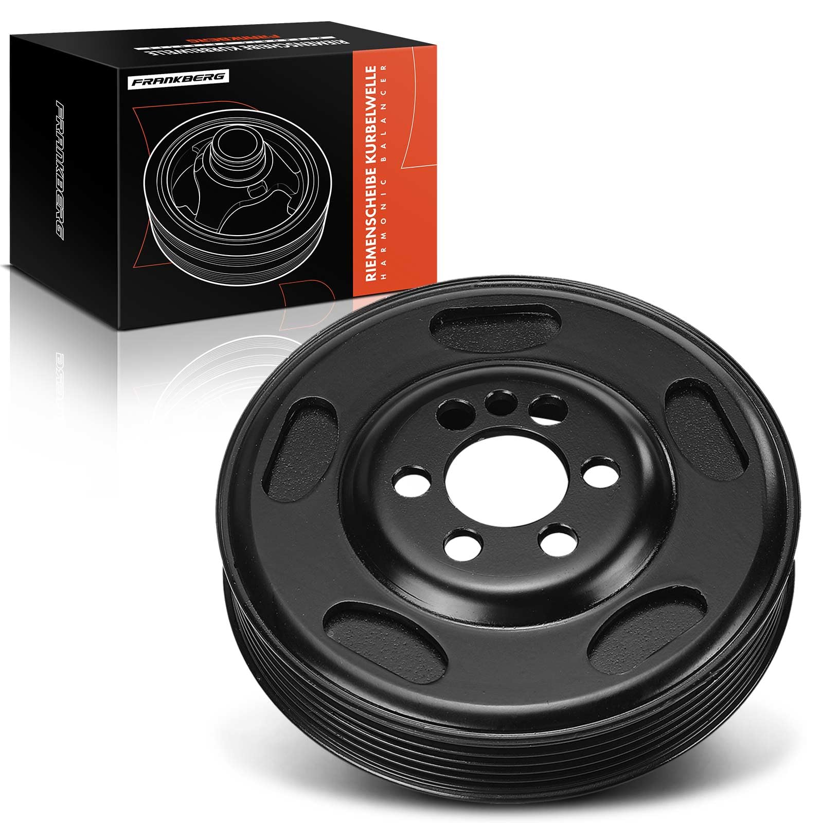 Frankberg Riemenscheibe Kurbelwelle Kompatibel mit A3 8P1 2.0L 2004-2012 A4 8EC B7 2.0L 2004-2008 TT 8J3 2.0L 2006-2014 Benzin Replace# 06F105243J Frankberg Riemenscheibe Kurbelwelle Kompatibel mit A3 8P1 2.0L 2004-2012 A4 8EC B7 2.0L 2004-2008 TT 8J3 2.0L 2006-2014 Benzin Replace# 06F105243J von Frankberg
