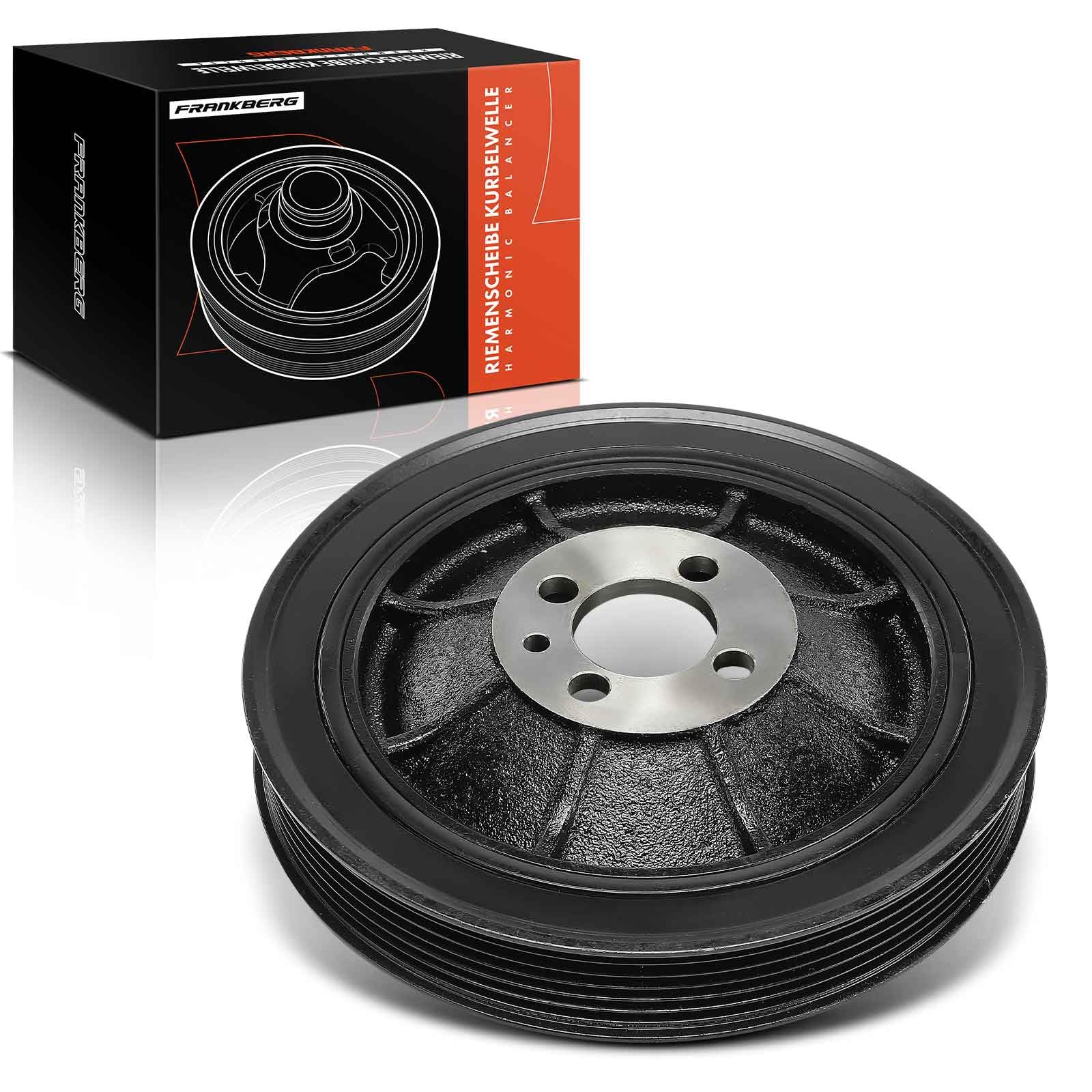 Frankberg Riemenscheibe Kurbelwelle Kompatibel mit Astra H L48 Zafira MK II (B) M75 Vectra MK II C Renegade SUV B1 BU BV 9-3 D75 D79 E79 YS3F Signum Z03 Replace# 55210310 von Frankberg