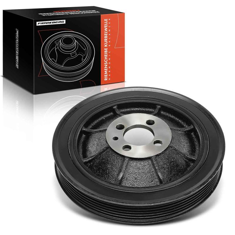 Frankberg Riemenscheibe Kurbelwelle Kompatibel mit Astra H L48 Zafira MK II (B) M75 Vectra MK II C Renegade SUV B1 BU BV 9-3 D75 D79 E79 YS3F Signum Z03 Replace# 55210310 von Frankberg