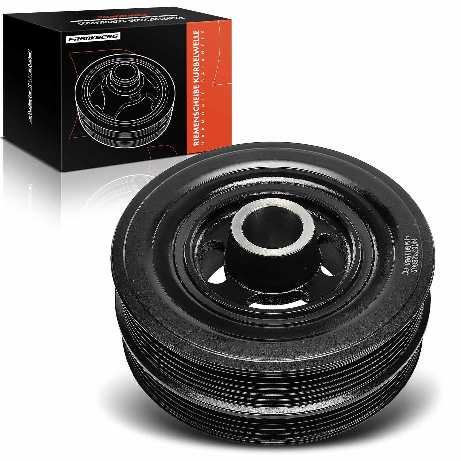 Frankberg Riemenscheibe Kurbelwelle Kompatibel mit Focus III 1.6L 2012-2017 Mondeo IV BA7 1.6L 2007-2015 C30 533 1.6L 2006-2012 S40 II 544 1.6L 2005-2012 Replace# 1490906 Frankberg Riemenscheibe Kurbelwelle Kompatibel mit Focus III 1.6L 2012-2017 Mondeo IV BA7 1.6L 2007-2015 C30 533 1.6L 2006-2012 S40 II 544 1.6L 2005-2012 Replace# 1490906 von Frankberg