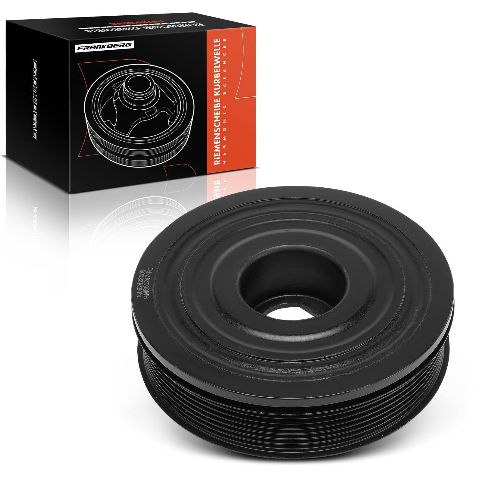 Frankberg Riemenscheibe Kurbelwelle Kompatibel mit Me.gane II Stufenheck LM0/1 Qashqai +2 I J10 JJ10E NJ10 Laguna III BT0/1 Vivaro Combi X83 X-Trail T31 Replace# 8200767762 Frankberg Riemenscheibe Kurbelwelle Kompatibel mit Me.gane II Stufenheck LM0/1 Qashqai +2 I J10 JJ10E NJ10 Laguna III BT0/1 Vivaro Combi X83 X-Trail T31 Replace# 8200767762 von Frankberg