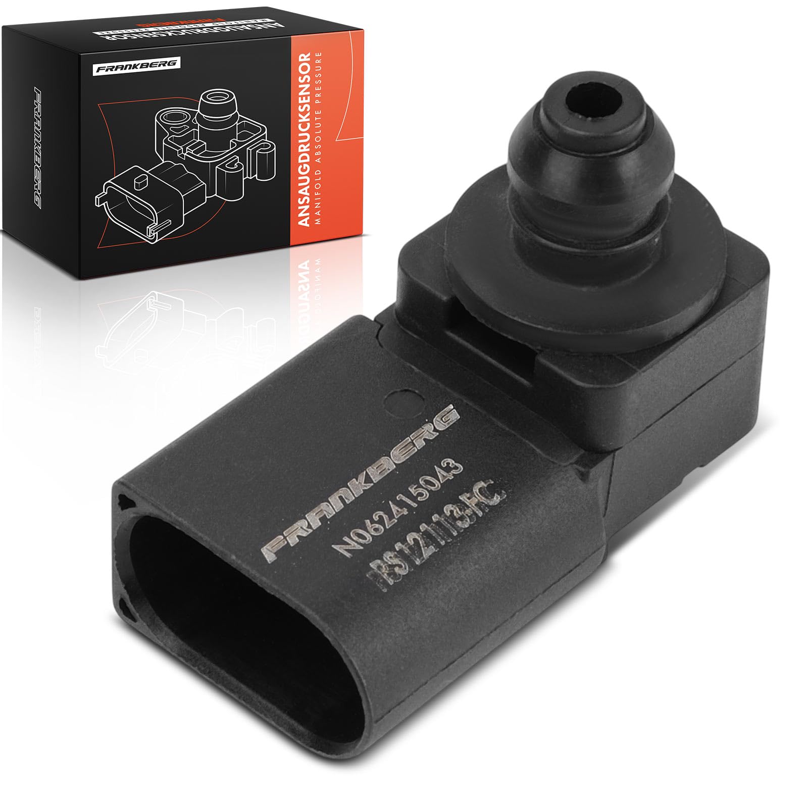 Frankberg Saugrohrdruck Sensor 3-polig Diesel Kompatibel mit 3er E46 E90 3er Cabriolet E46 3er Coupe E46 E92 5er E60 F10 5er Touring E61 Replace# 13627792260 Frankberg Saugrohrdruck Sensor 3-polig Diesel Kompatibel mit 3er E46 E90 3er Cabriolet E46 3er Coupe E46 E92 5er E60 F10 5er Touring E61 Replace# 13627792260 von Frankberg