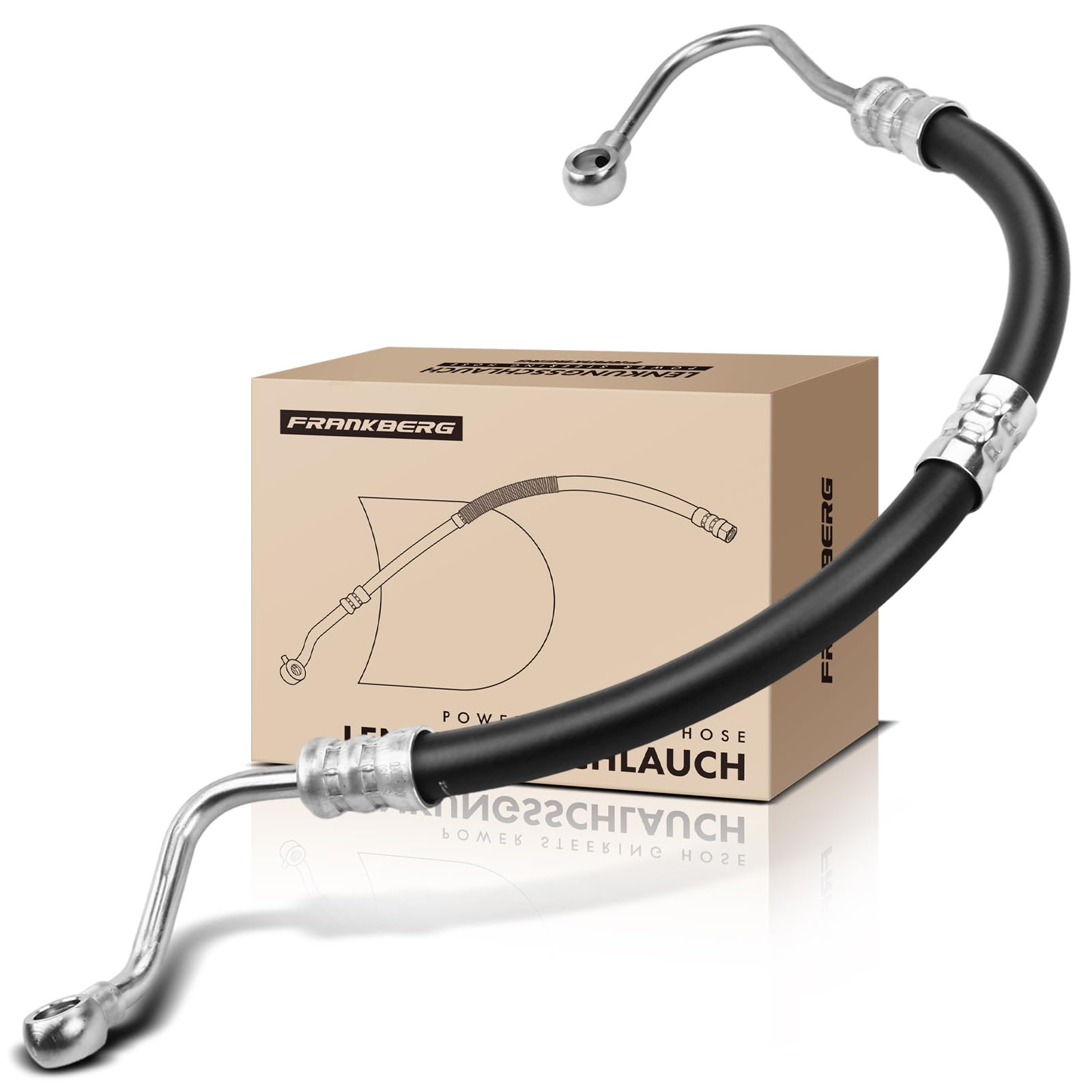 Frankberg Servolenkung Schlauch Kompatibel mit 3er E30 316 318 1.6L 1.8L 1987-1991 3er Touring E30 316 318 1.6L 1.8L 1987-1994 3er Cabriolet E30 1990-1993 Frankberg Servolenkung Schlauch Kompatibel mit 3er E30 316 318 1.6L 1.8L 1987-1991 3er Touring E30 316 318 1.6L 1.8L 1987-1994 3er Cabriolet E30 1990-1993 von Frankberg