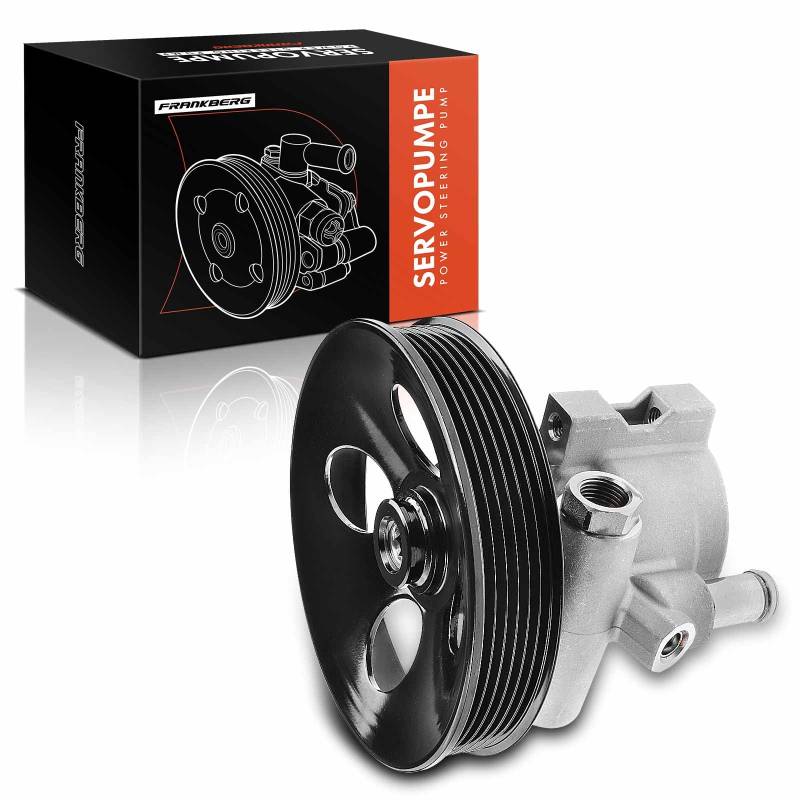 Frankberg Servopumpe Hydraulikpumpe Lenkung Kompatibel mit Omega A 16 17 19 66 67 2.6L 3.0L 1987-1994 Senator B 29 2.6L 3.0L 1988-1993 Benzin Replace #948035 von Frankberg