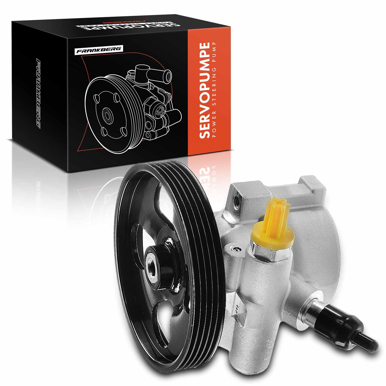 Frankberg Servopumpe Hydraulikpumpe Lenkung Mit Riemenscheiben Kompatibel mit Berlingo/Berlingo First GFK GJK MF M 1.1L-1.6L1996-2011, Partner 5 G 1.1L 1.4L 1996-2015 Replace# 4007.JF Frankberg Servopumpe Hydraulikpumpe Lenkung Mit Riemenscheiben Kompatibel mit Berlingo/Berlingo First GFK GJK MF M 1.1L-1.6L1996-2011, Partner 5 G 1.1L 1.4L 1996-2015 Replace# 4007.JF von Frankberg