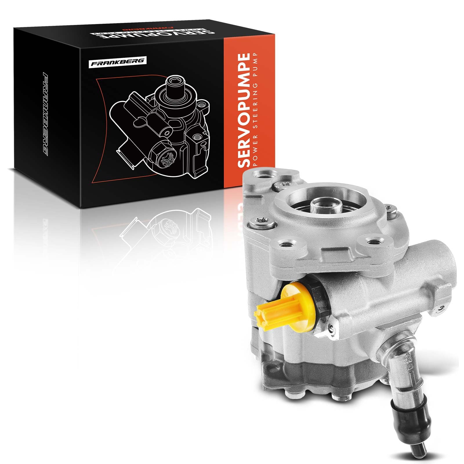 Frankberg Servopumpe Hydraulikpumpe Lenkung ohne Riemenscheibe Kompatibel mit A6 4F2 4FH 4F5 C6 4.2L 2006-2011 Replace# 4F0145155K Frankberg Servopumpe Hydraulikpumpe Lenkung ohne Riemenscheibe Kompatibel mit A6 4F2 4FH 4F5 C6 4.2L 2006-2011 Replace# 4F0145155K von Frankberg