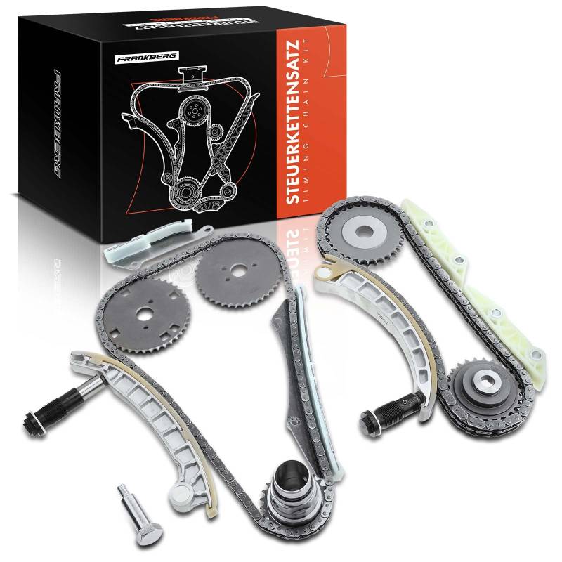 Frankberg Steuerkettensatz Kompatibel mit Jumper Ducato 250 290 Daily III IV V Massif Boxer 3.0L 2004-2021 504161356 von Frankberg