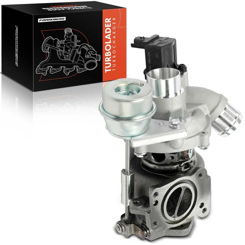 Frankberg Turbolader Abgasturbolader mit Dichtungen Benzin Kompatibel mit C4 Coupe LA 1.6L 2008-2011 C4 I LC 1.6L 2008-2011 DS3 SA 1.6L 2010-2015 207 WA WC 1.6L 2006-2013 Replace# V75807898001 von Frankberg