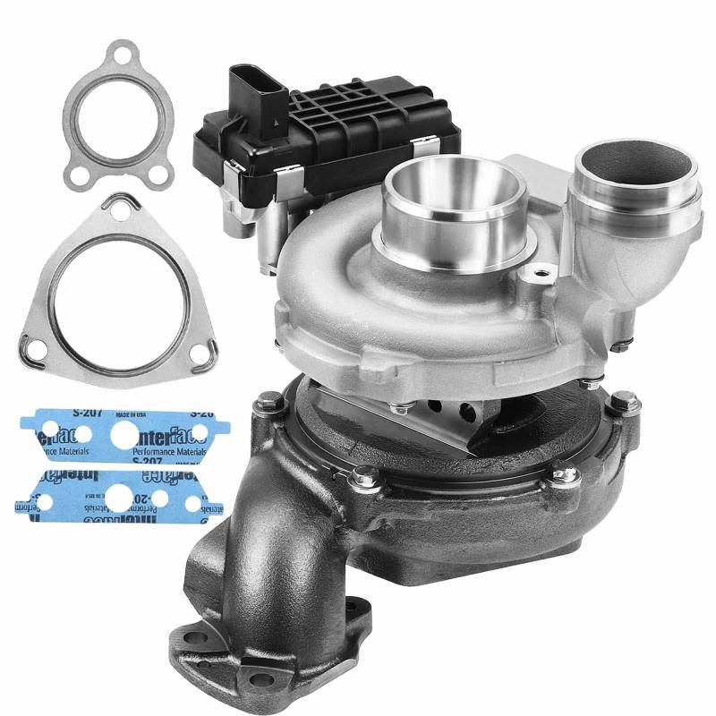 Frankberg Turbolader Diesel Kompatibel mit C-Klasse 3.0L 2005-2014 CLK 3.0L 2005-2010 CLS 3.0L 2005-2017 E-Klasse 3.0L 2005-2016 Sprinter 3.0L 2006-Heute von Frankberg