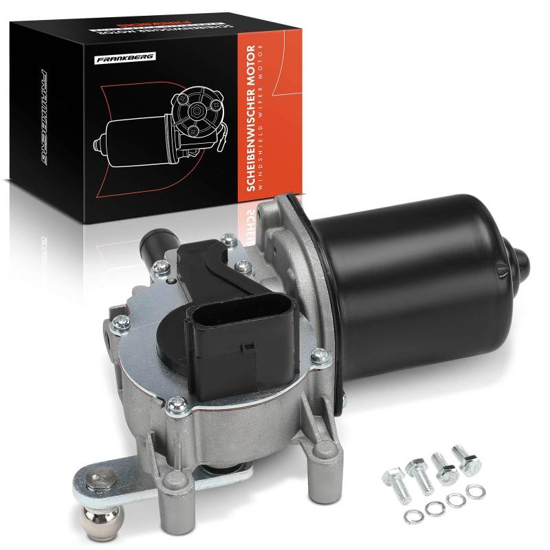 Frankberg Wischermotor Scheibenwischermotor 5-polig Vorne Kompatibel mit Fiesta V JD JH Fiesta V Van Fusion JU Replace# 2S6T17B571AD von Frankberg
