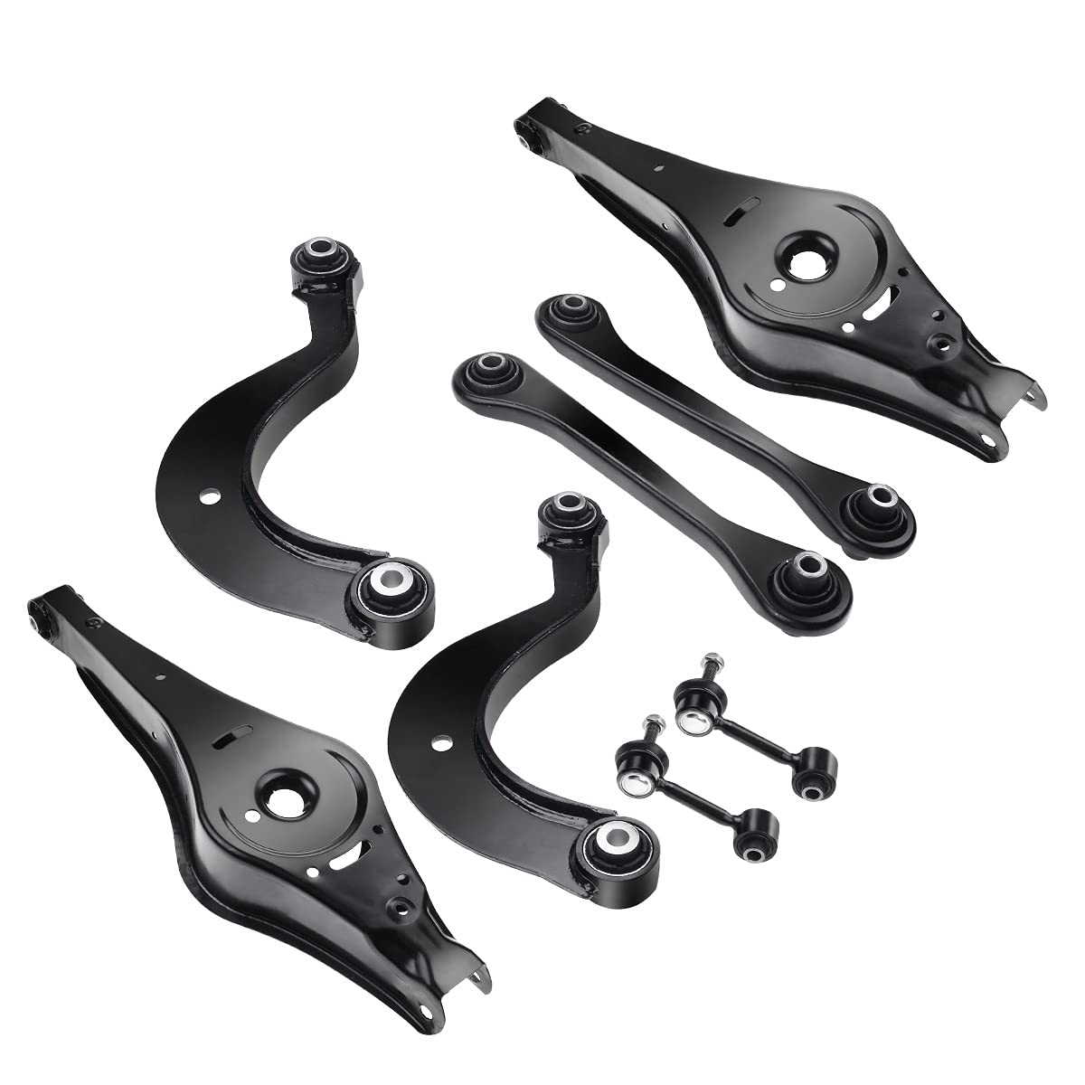 Frankberg 6x Querlenker + 2x Koppelstange Hinten Links Rechts Kompatibel mit A3 8P1 2003-2009 Leon 1P1 2005-2009 E.O.S 1F7 1F8 2006-2008 Replace# 1K0505465C Frankberg 6x Querlenker + 2x Koppelstange Hinten Links Rechts Kompatibel mit A3 8P1 2003-2009 Leon 1P1 2005-2009 E.O.S 1F7 1F8 2006-2008 Replace# 1K0505465C von Frankberg