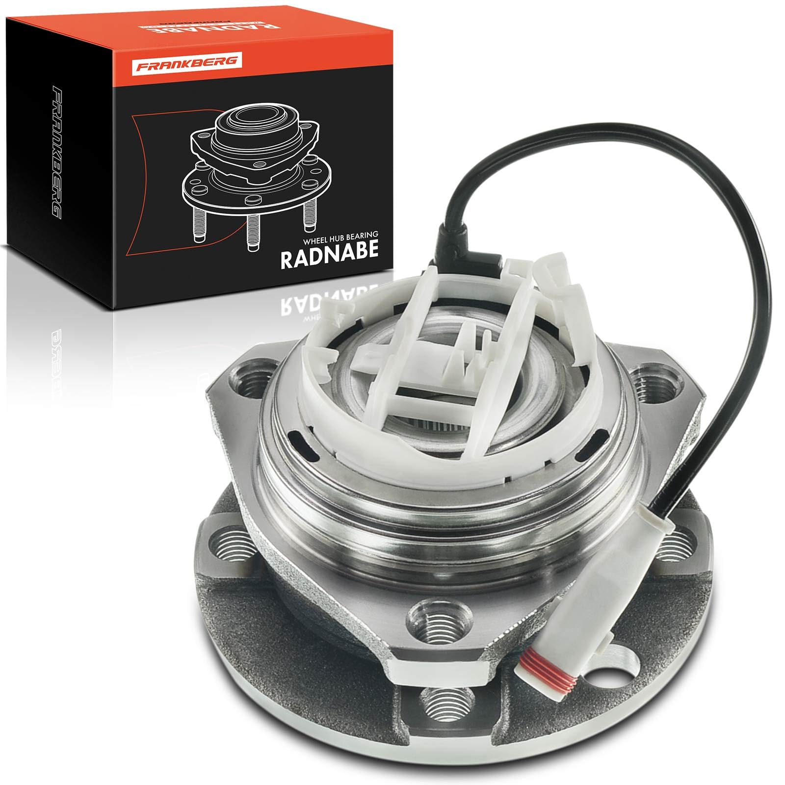 Frankberg 1x Radlager Radlagersatz Vorne Links oder Rechts mit Integriertem ABS Sensor Kompatibel mit Astra H A04 1.2L Astra H L48 1.3L-2.0L Astra H Stufenheck L69 Replace# 1603253 Frankberg 1x Radlager Radlagersatz Vorne Links oder Rechts mit Integriertem ABS Sensor Kompatibel mit Astra H A04 1.2L Astra H L48 1.3L-2.0L Astra H Stufenheck L69 Replace# 1603253 von Frankberg