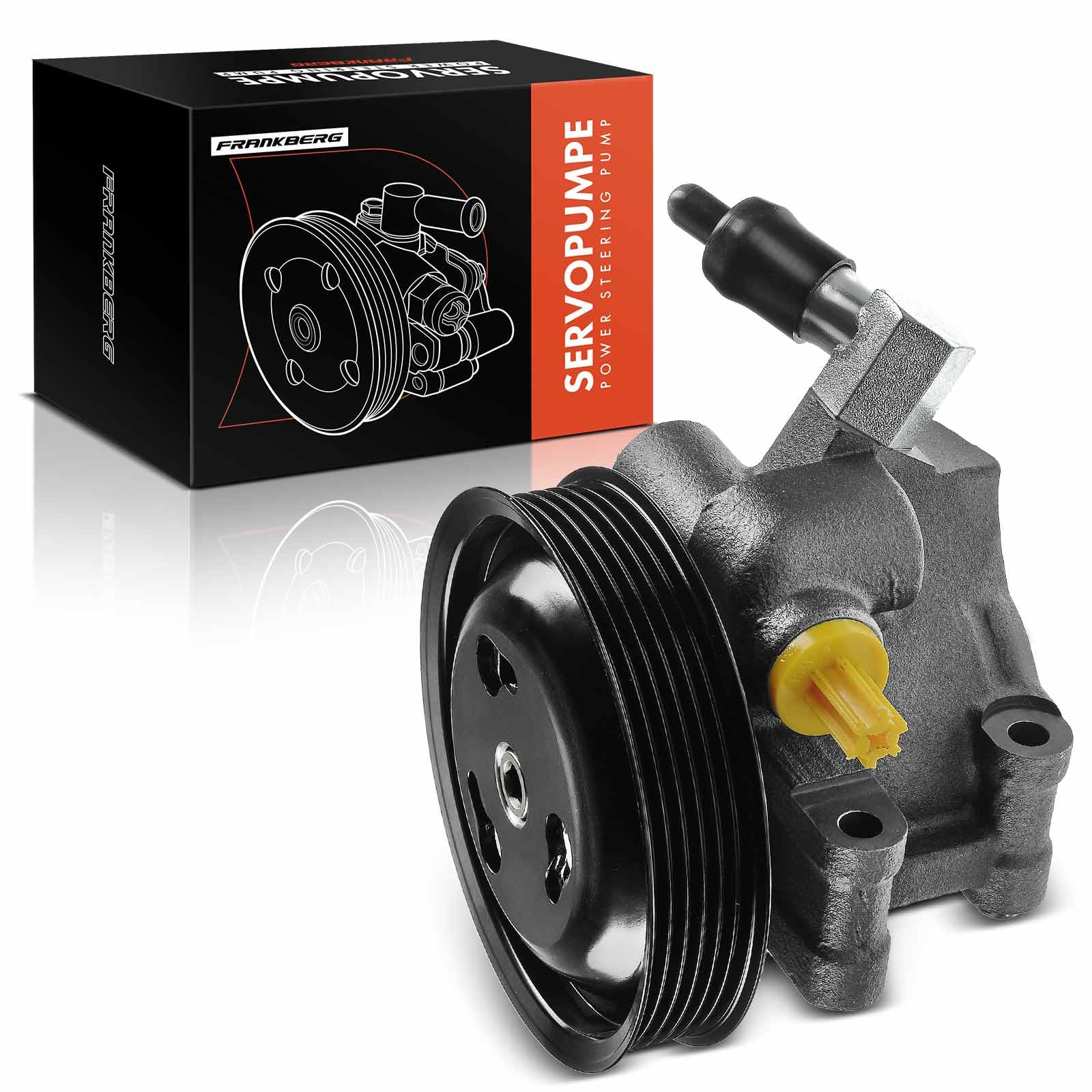 Frankberg Servopumpe Hydraulikpumpe Lenkung Mit Riemenscheibe Kompatibel mit KA RB 1.6L 2001-2008 Street KA RL2 1.6L 2003-2005 Replace# 1303141 Frankberg Servopumpe Hydraulikpumpe Lenkung Mit Riemenscheibe Kompatibel mit KA RB 1.6L 2001-2008 Street KA RL2 1.6L 2003-2005 Replace# 1303141 von Frankberg