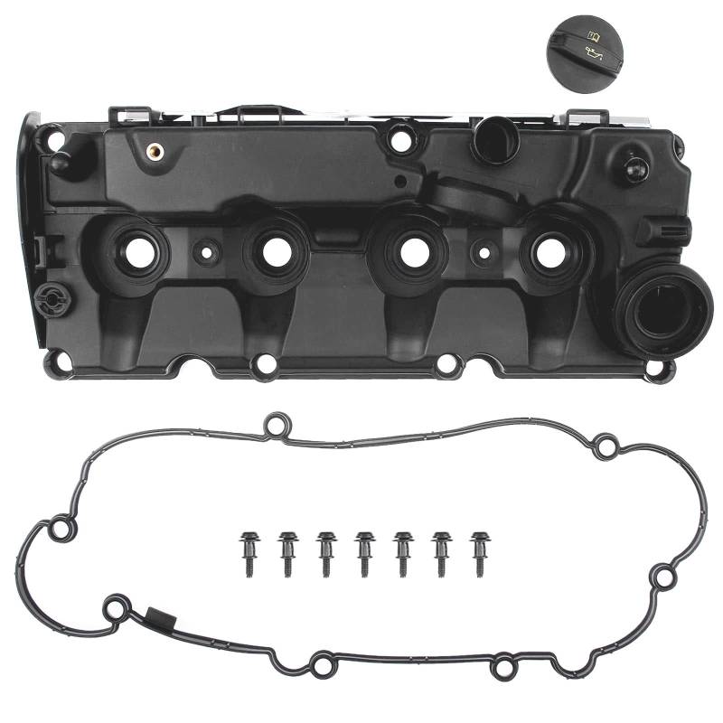 Ventildeckel Zylinderkopfhaube für A3 8V1 8V7 8VM 8VA Q2 GAB Q3 F3B F3N TT FV3 TT Roadster FV9 Ateca KH7 Leon 5F1 5F5 5F8 Tarraco KN2 2.0L Diesel 2012-Heute 03L103469S von Frankberg