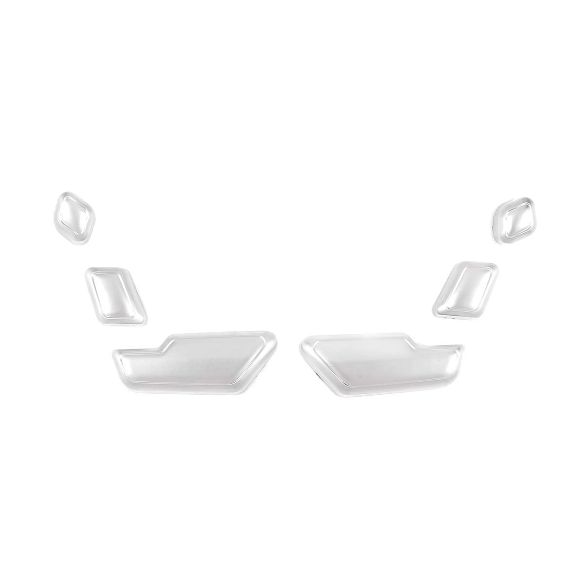 Fransande für Mercedes CE GL GLA CLS ML Klasse W212 W218 X166 Silber Chrom Sitz Verstellung Knopf Schalter Abdeckung Verkleidung Fransande für Mercedes CE GL GLA CLS ML Klasse W212 W218 X166 Silber Chrom Sitz Verstellung Knopf Schalter Abdeckung Verkleidung von Fransande