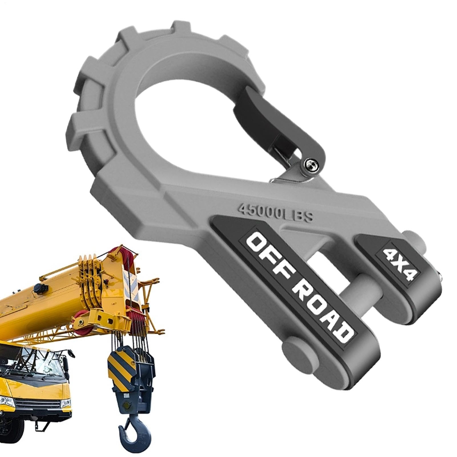ATV Winch Hook, Car Tow Hook, Trailer Chain Hooks, High Strength Winch Hook, Car Tow Hook and Clevis Grab Hook for Trucks, and ATV with Secure Towing Solutions ATV Winch Hook, Car Tow Hook, Trailer Chain Hooks, High Strength Winch Hook, Car Tow Hook and Clevis Grab Hook for Trucks, and ATV with Secure Towing Solutions von Fravsiu
