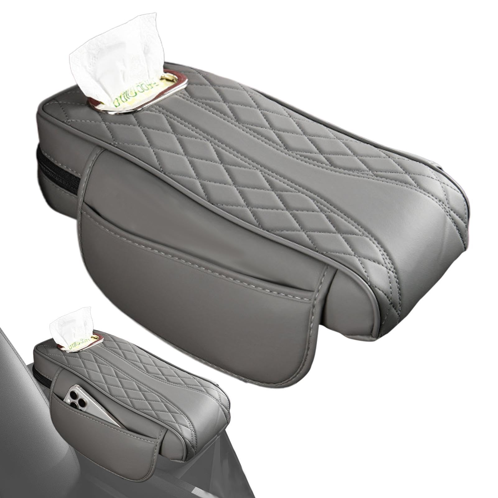 Armrest Cover für Auto | wasserdichte Armrest Pad | Multifunktionaler Stoffbox und zentrale Aufbewahrung für Männer und Frauen | Ideales Autozubehör für erhöhten Komfort Armrest Cover für Auto | wasserdichte Armrest Pad | Multifunktionaler Stoffbox und zentrale Aufbewahrung für Männer und Frauen | Ideales Autozubehör für erhöhten Komfort von Fravsiu