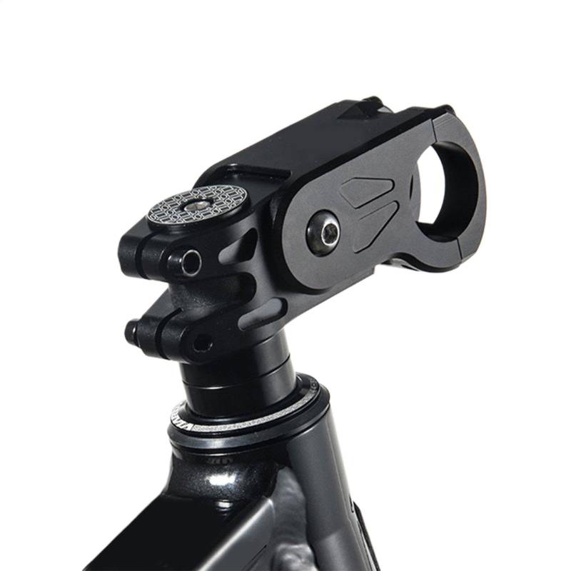 Fahrrad-Vorbau, Aluminiumlegierung, verstellbarer Riser-Lenkervorbau, Fahrradlenkererhöhung, stabile Vorbauverlängerung für Mountainbikes, Radfahren für verbesserte Leistung und Spaß von Fravsiu