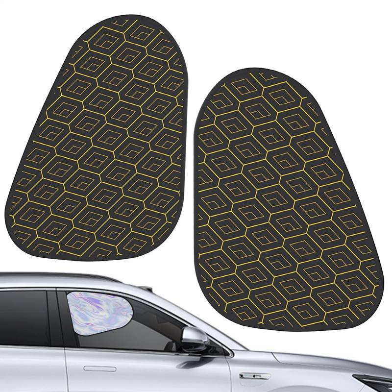 Side Window Sun Shade, Car Sun Blocker, Static Cling Heat Shield Cover, UV Protection Vehicles, Excellent for Sedan, RV, Truck, Road Trip Must Haves, Outdoor Travel von Fravsiu