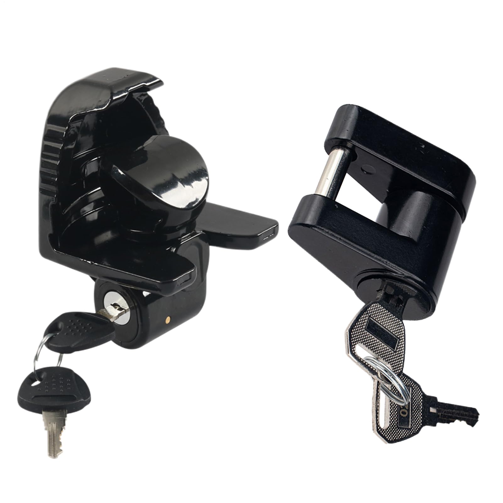 Trailer Coupler Lock, Trailer Hitch Security Set, Travel Protection Attachment System, Heavy-Duty Anti Theft Locking Device for Truck, Vehicle, Boat, Tow, 43,31 x 2,99 x 3,62 Zoll Trailer Coupler Lock, Trailer Hitch Security Set, Travel Protection Attachment System, Heavy-Duty Anti Theft Locking Device for Truck, Vehicle, Boat, Tow, 43,31 x 2,99 x 3,62 Zoll von Fravsiu