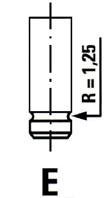 Freccia R4557/RCR Auslaßventil von Freccia