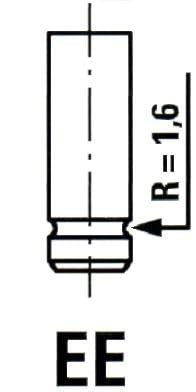Freccia R6122/RNT Auslaßventil von Freccia
