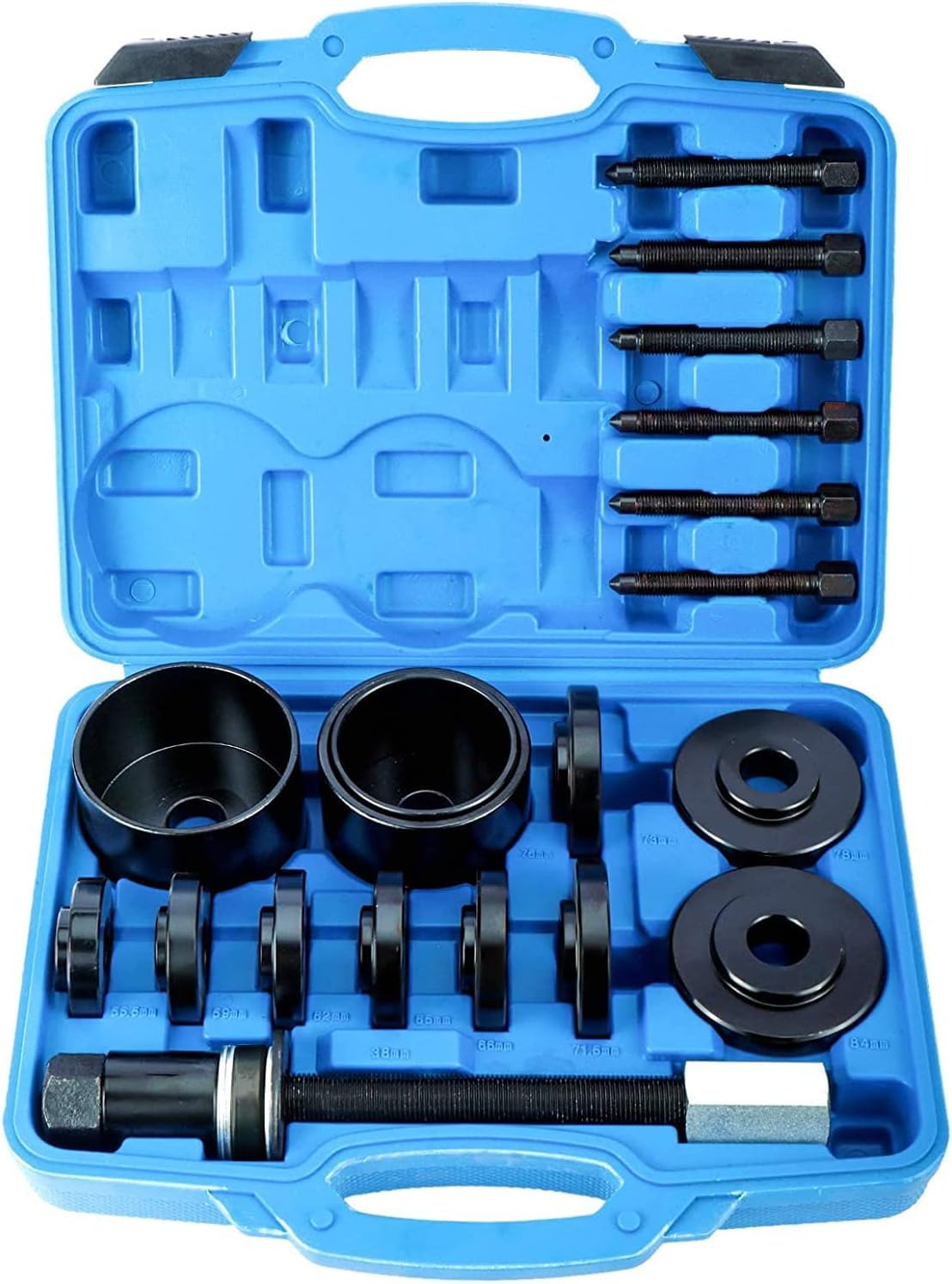 FreeTec 19 TLG. Radlager Werkzeug Set Radlagerwerkzeug Radnabe Abzieher Ausdrücker Montage Demontage für VW für Audi für Opel für FIAT für BMW FreeTec 19 TLG. Radlager Werkzeug Set Radlagerwerkzeug Radnabe Abzieher Ausdrücker Montage Demontage für VW für Audi für Opel für FIAT für BMW von FreeTec