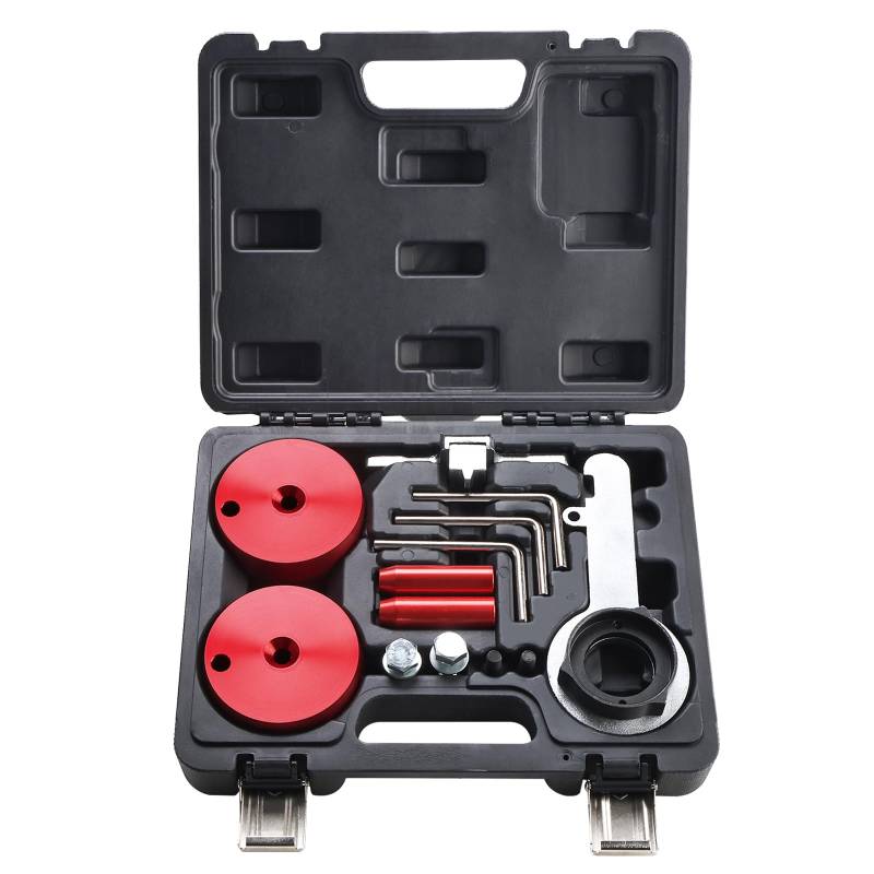 FreeTec Motor Zahnriemen Einstellwerkzeug, Nockenwellen Arretierwerkzeug Kurbelwellen Werkzeug, Zahnriemenwechsel Werkzeug für Ford Transit Custom Focus Galaxy Ranger S-Max 2.0 Ecoblue TDCi von FreeTec