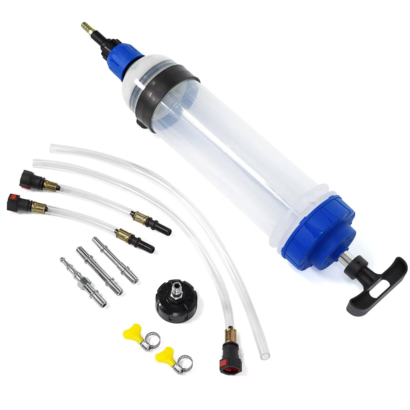 FreeTec Ölabsaugpumpe 1500 ml – Handpumpe mit Schlauch, Flüssigkeitsabsaug- und Abfüllpumpe für Bremsflüssigkeit, Getriebeöl, Kühlmittel und Motoröl – Ideal für effizientes Umfüllen FreeTec Ölabsaugpumpe 1500 ml – Handpumpe mit Schlauch, Flüssigkeitsabsaug- und Abfüllpumpe für Bremsflüssigkeit, Getriebeöl, Kühlmittel und Motoröl – Ideal für effizientes Umfüllen von FreeTec