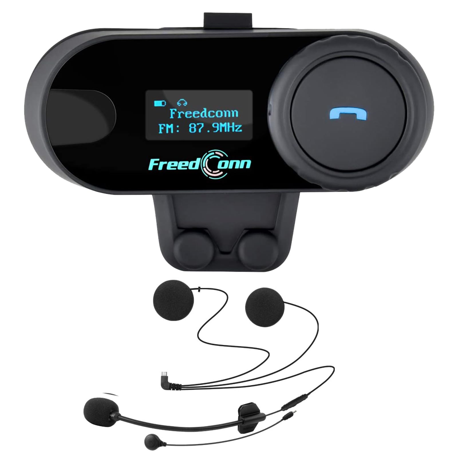 FreedConn Motorrad Intercom Bluetooth Headsets, T-COM SC 800M Motorradhelm Interphone Gegensprechanlage Kommunikationssysteme bis zu 3 Benutzer, LCD-Bildschirm, GPS, FM Radio. FreedConn Motorrad Intercom Bluetooth Headsets, T-COM SC 800M Motorradhelm Interphone Gegensprechanlage Kommunikationssysteme bis zu 3 Benutzer, LCD-Bildschirm, GPS, FM Radio. von FreedConn