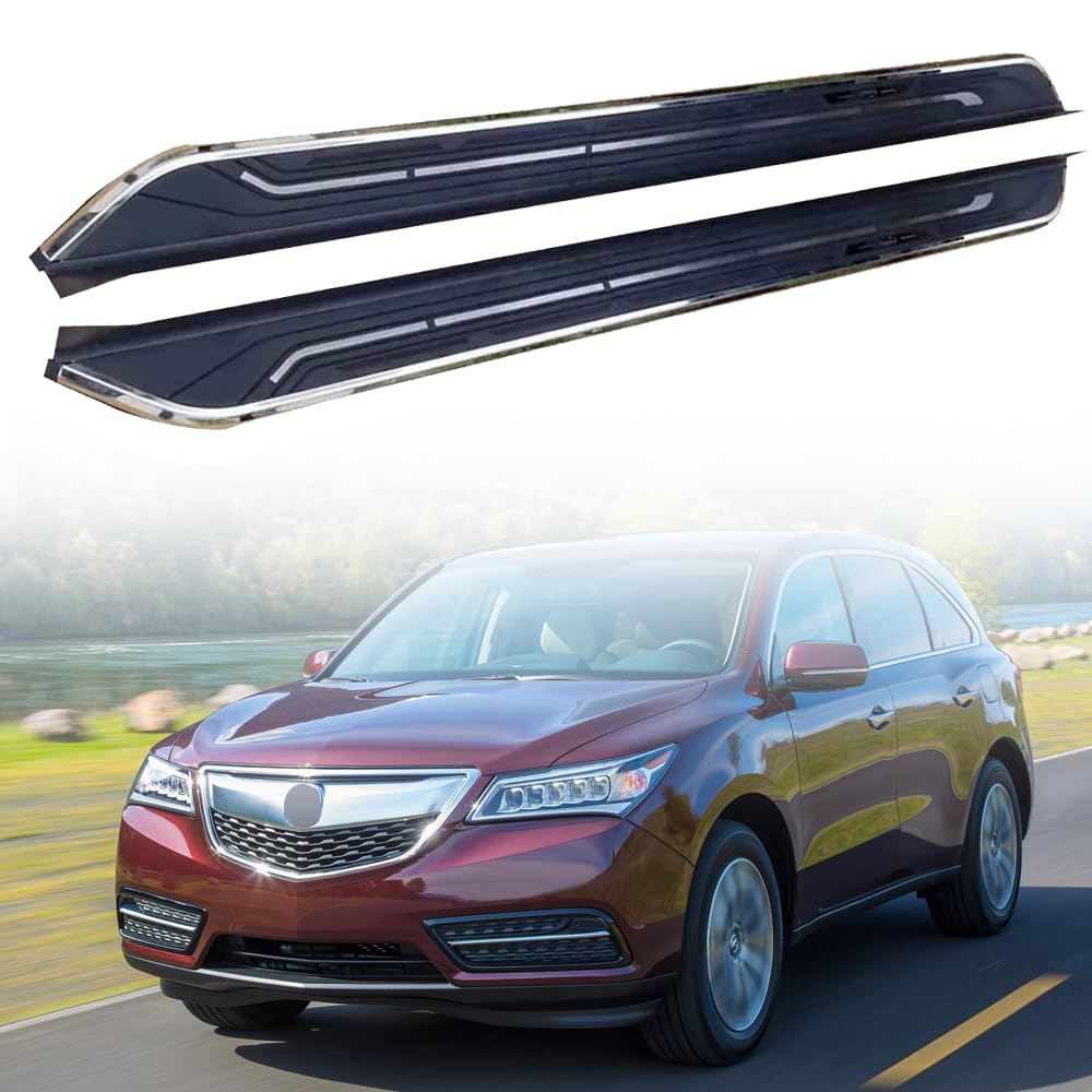 180 kg starres Trittbrett passend für Acura MDX 2014–2021 Seitentreppen, Nerf Bars Zubehör mit Halterungen von Freedommy
