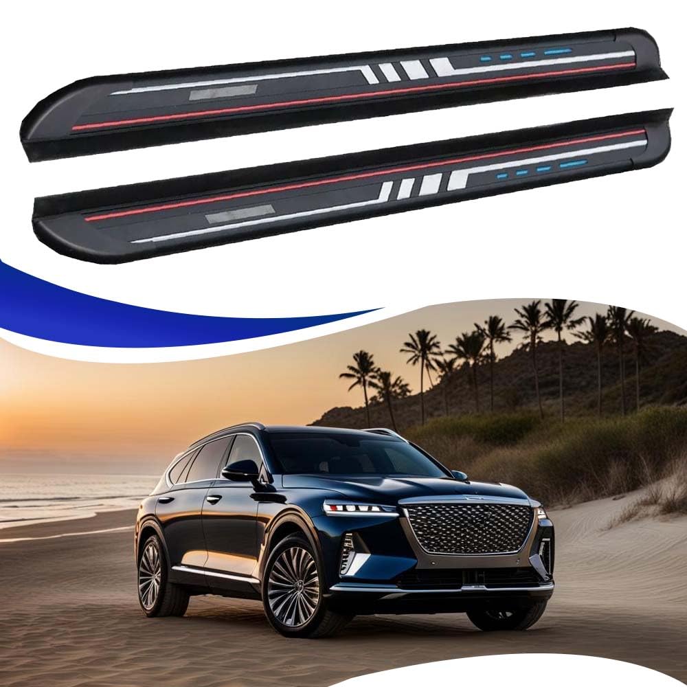 2 x Trittbretter passend für Genesis GV80 2021 2022 2023 2024 2025 Seitenstufen Nerf Bars mit Halterungen 2 x Trittbretter passend für Genesis GV80 2021 2022 2023 2024 2025 Seitenstufen Nerf Bars mit Halterungen von Freedommy