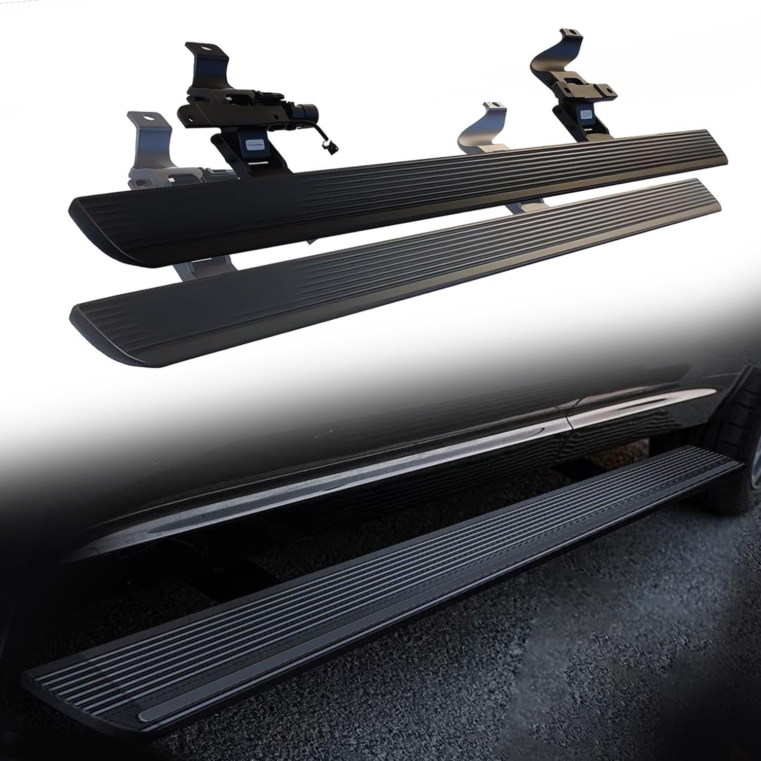 Einsetzbar passend für Toyota Tundra 2014–2021 Elektrische Powerstep & einziehbare LKW-Stufen, Seitentreppen, elektrisches Power-Laufbrett, Nerf-Stangen Einsetzbar passend für Toyota Tundra 2014–2021 Elektrische Powerstep & einziehbare LKW-Stufen, Seitentreppen, elektrisches Power-Laufbrett, Nerf-Stangen von Freedommy