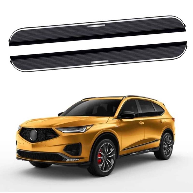 Feste 2 Stück Trittbretter passend für Acura MDX Seitenstufen Nerf Bars Zubehör mit Halterungen von Freedommy