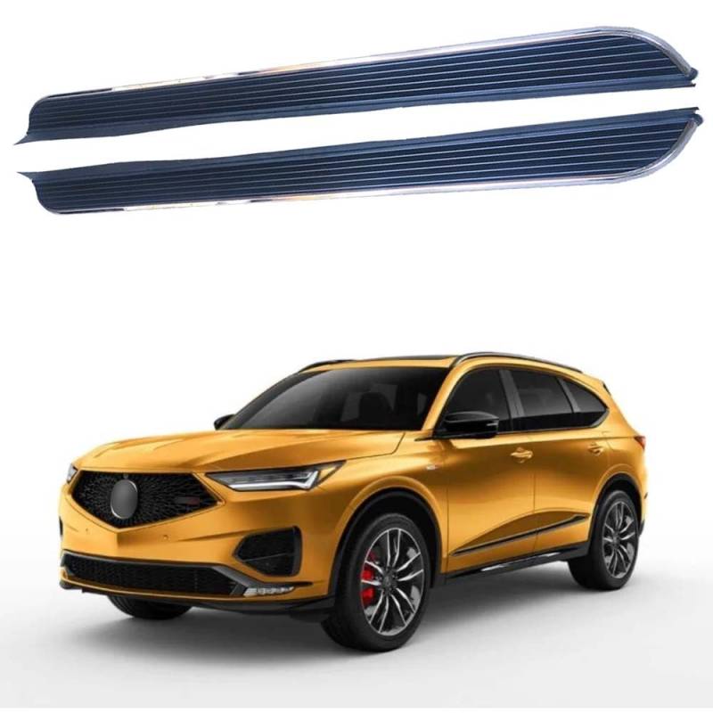 Feste 2 Stück Trittbretter passend für Acura MDX Seitenstufen Nerf Bars Zubehör mit Halterungen von Freedommy