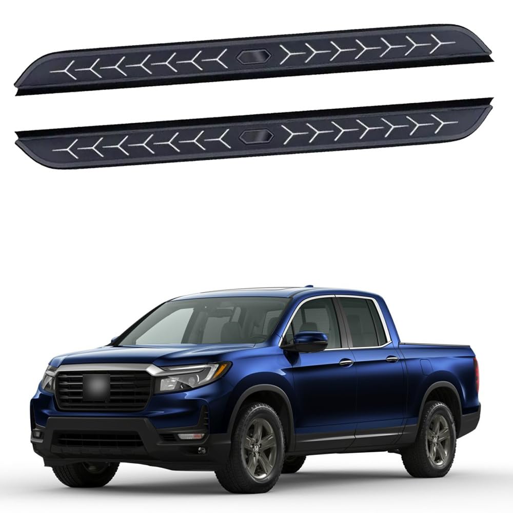 Feste 2 Stück Trittbretter passend für Honda Ridgeline 2017–2025 Side Step Protect Bar Pedal Nerf Bars Zubehör mit Halterungen Feste 2 Stück Trittbretter passend für Honda Ridgeline 2017–2025 Side Step Protect Bar Pedal Nerf Bars Zubehör mit Halterungen von Freedommy