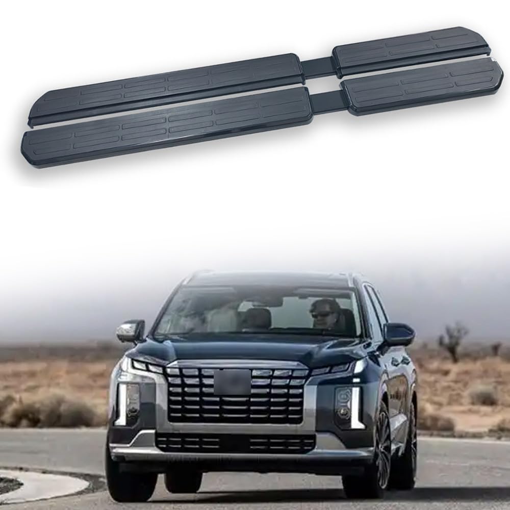 Feste 2 Stück Trittbretter passend für Hyundai Palisade 2020–2024 2025 Seitenstufen Nerf Bars Zubehör mit Halterungen Feste 2 Stück Trittbretter passend für Hyundai Palisade 2020–2024 2025 Seitenstufen Nerf Bars Zubehör mit Halterungen von Freedommy