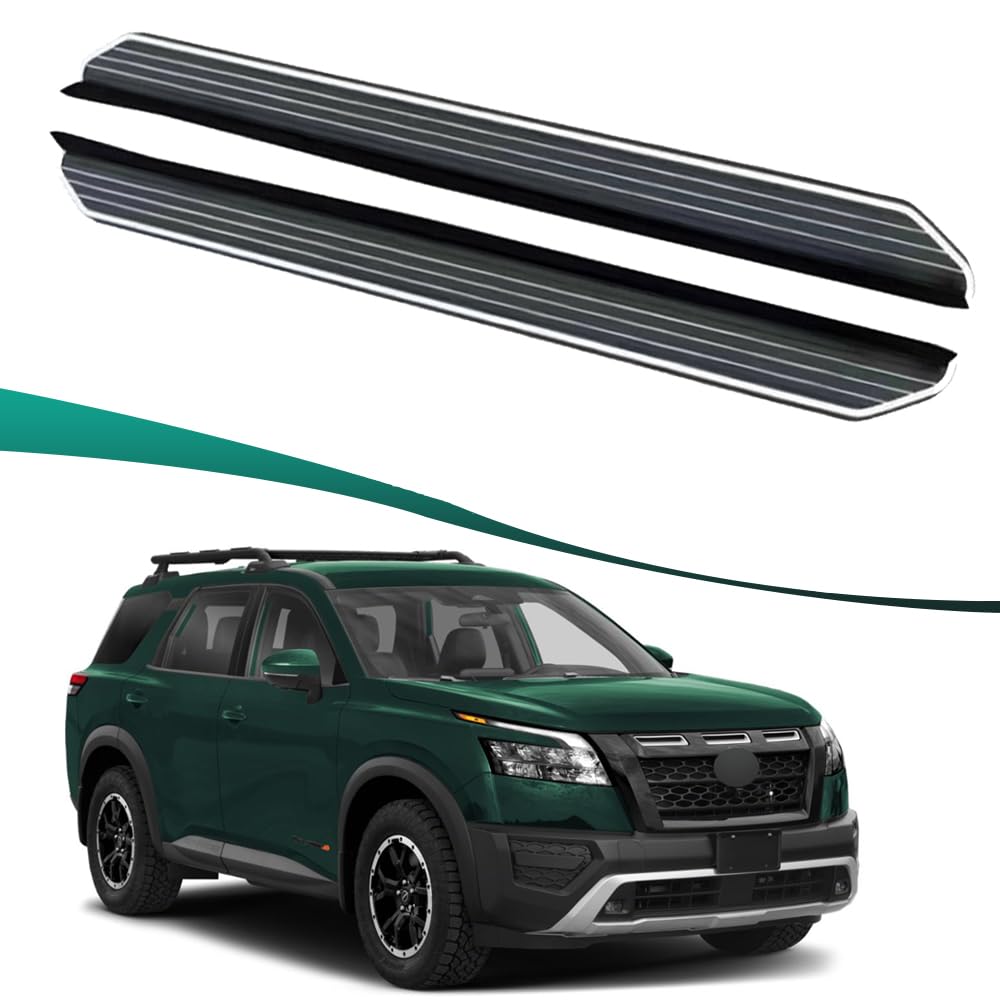 Feste 2 Stück Trittbretter passend für Nissan Pathfinder 2022 2023 2024 2025 Seitenstufen Nerf Bars Treppenzubehör mit Halterungen Feste 2 Stück Trittbretter passend für Nissan Pathfinder 2022 2023 2024 2025 Seitenstufen Nerf Bars Treppenzubehör mit Halterungen von Freedommy