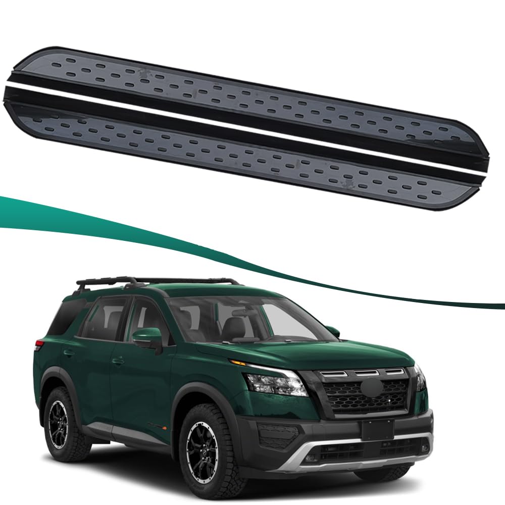 Feste 2 Stück Trittbretter passend für Nissan Pathfinder 2022 2023 2024 2025 Seitenstufen Nerf Bars Treppenzubehör mit Halterungen Feste 2 Stück Trittbretter passend für Nissan Pathfinder 2022 2023 2024 2025 Seitenstufen Nerf Bars Treppenzubehör mit Halterungen von Freedommy