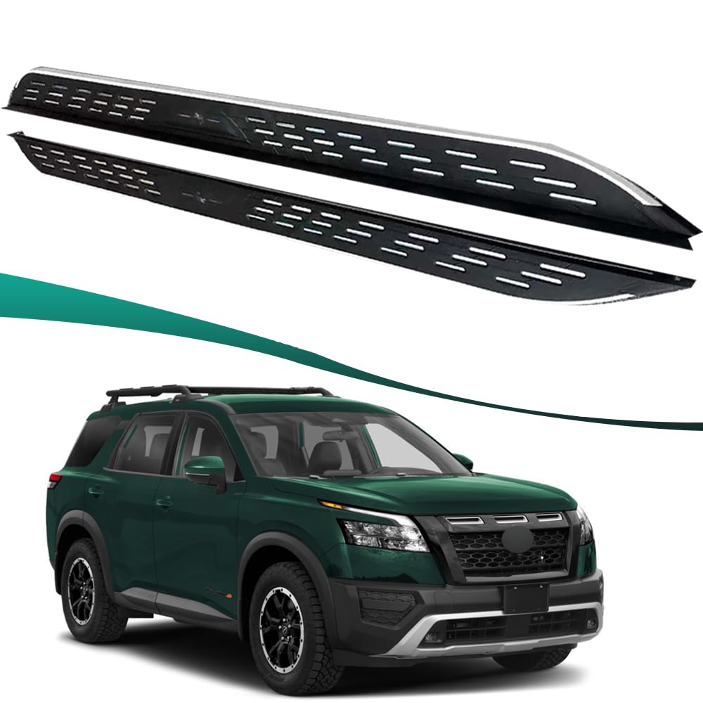 Feste 2 Stück Trittbretter passend für Nissan Pathfinder 2022 2023 2024 2025 Seitenstufen Nerf Bars Treppenzubehör mit Halterungen Feste 2 Stück Trittbretter passend für Nissan Pathfinder 2022 2023 2024 2025 Seitenstufen Nerf Bars Treppenzubehör mit Halterungen von Freedommy