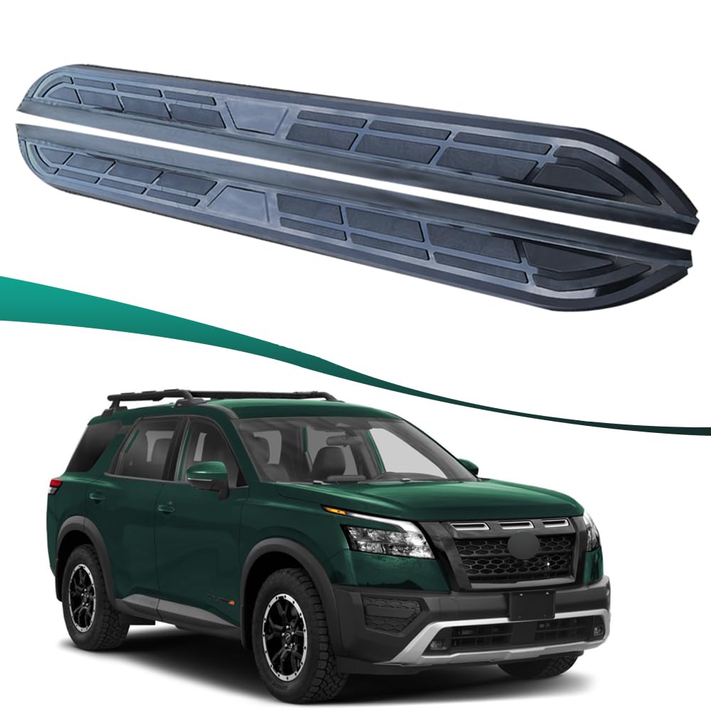 Feste 2 Stück Trittbretter passend für Nissan Pathfinder 2022 2023 2024 2025 Seitenstufen Nerf Bars Treppenzubehör mit Halterungen Feste 2 Stück Trittbretter passend für Nissan Pathfinder 2022 2023 2024 2025 Seitenstufen Nerf Bars Treppenzubehör mit Halterungen von Freedommy