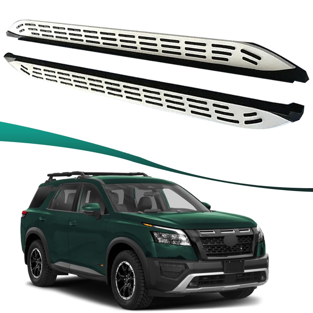 Feste 2 Stück Trittbretter passend für Nissan Pathfinder 2022 2023 2024 2025 Seitenstufen Nerf Bars Treppenzubehör mit Halterungen Feste 2 Stück Trittbretter passend für Nissan Pathfinder 2022 2023 2024 2025 Seitenstufen Nerf Bars Treppenzubehör mit Halterungen von Freedommy