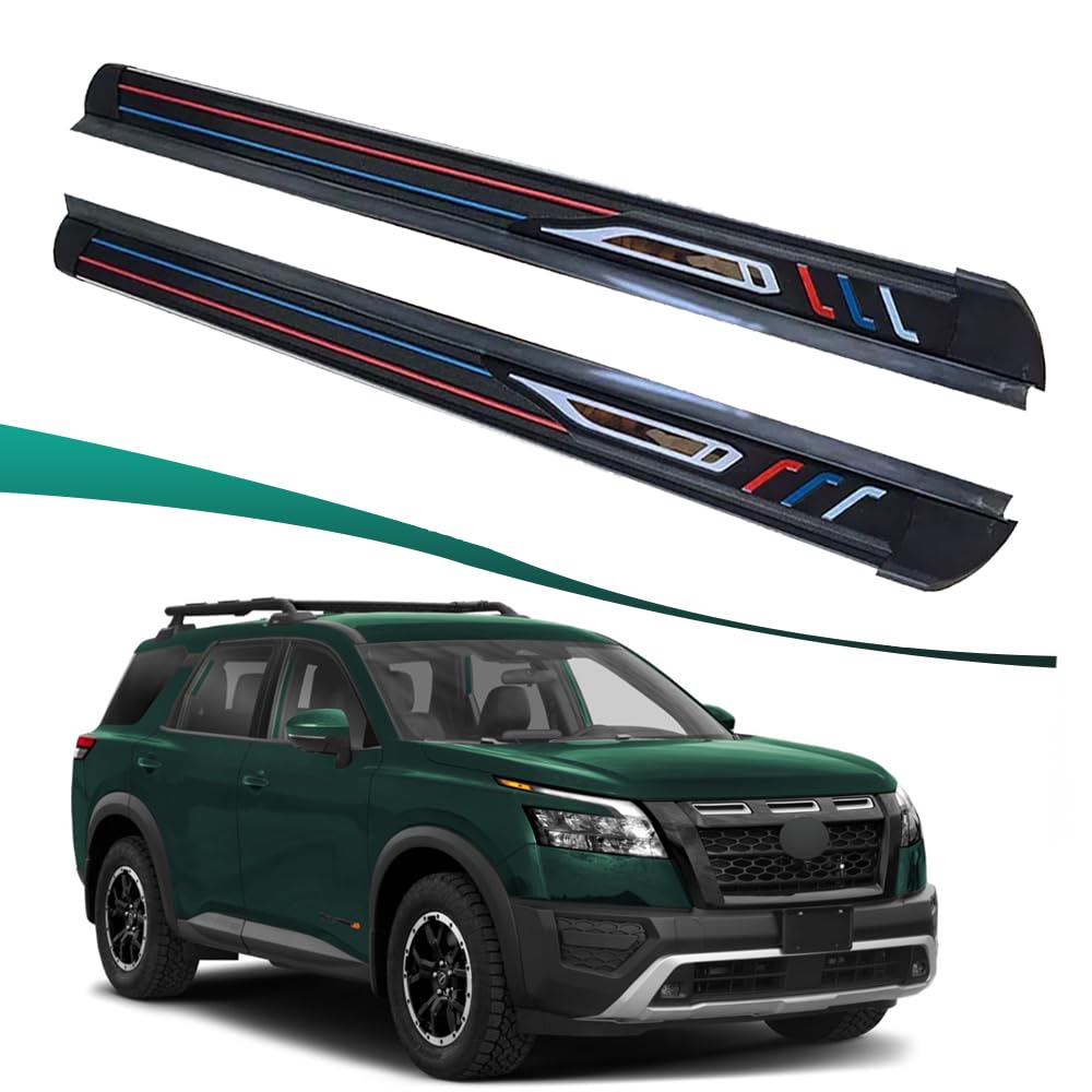 Feste 2 Stück Trittbretter passend für Nissan Pathfinder 2022 2023 2024 2025 Seitenstufen Nerf Bars Treppenzubehör mit Halterungen Feste 2 Stück Trittbretter passend für Nissan Pathfinder 2022 2023 2024 2025 Seitenstufen Nerf Bars Treppenzubehör mit Halterungen von Freedommy